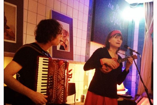 Musique in Aspik in der Metzgerei